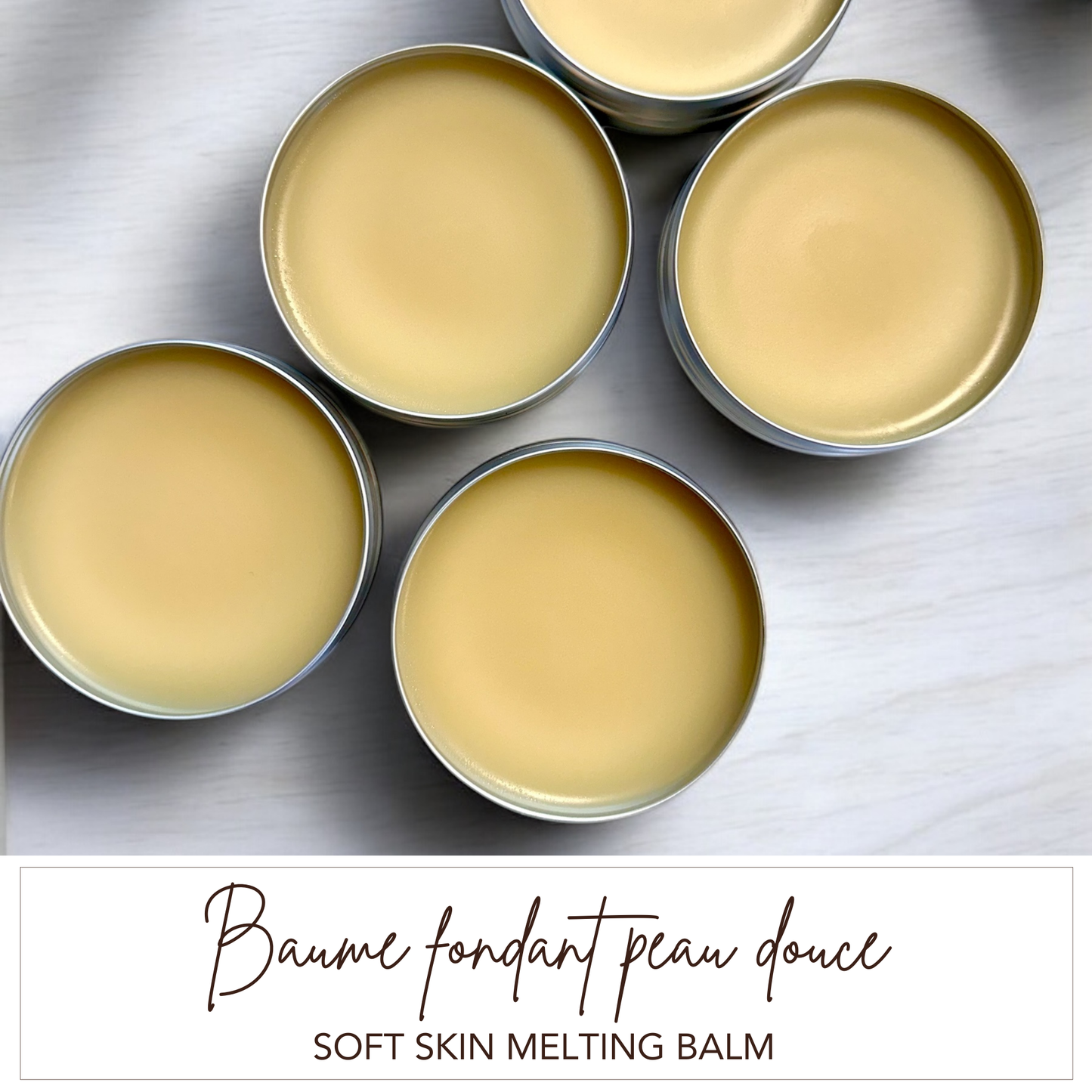 Baume Peau Douce – Hydratation Intense | Soin Nourrissant pour mains et pieds / 45g-90g