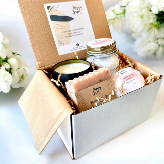 Petite boite cadeau romantique - Rose & Jasmin