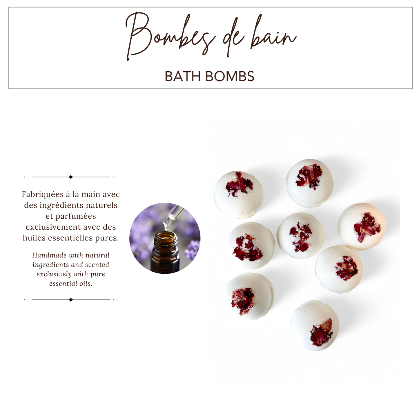 Petite boite cadeau - Produits naturels pour le bain