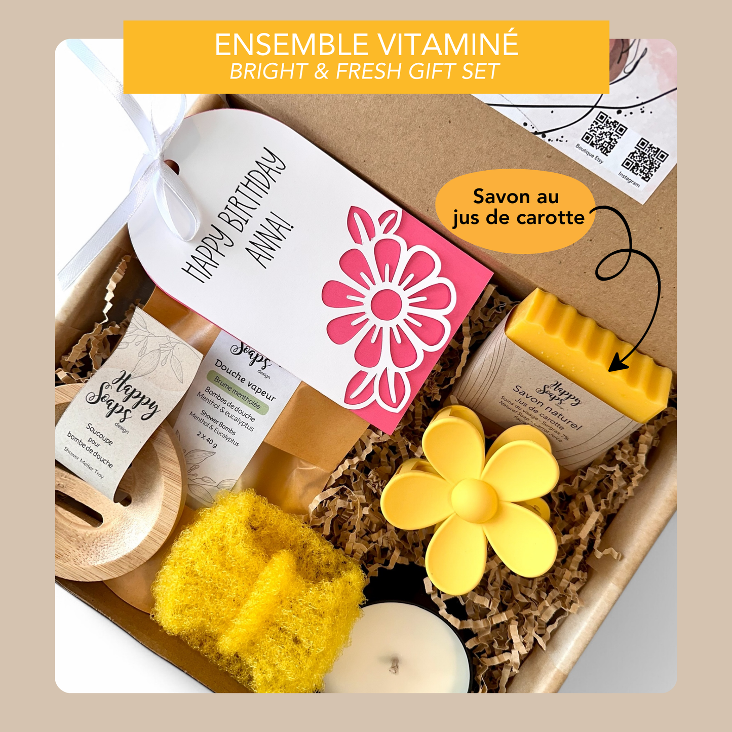 Boite cadeau fraicheur d'été