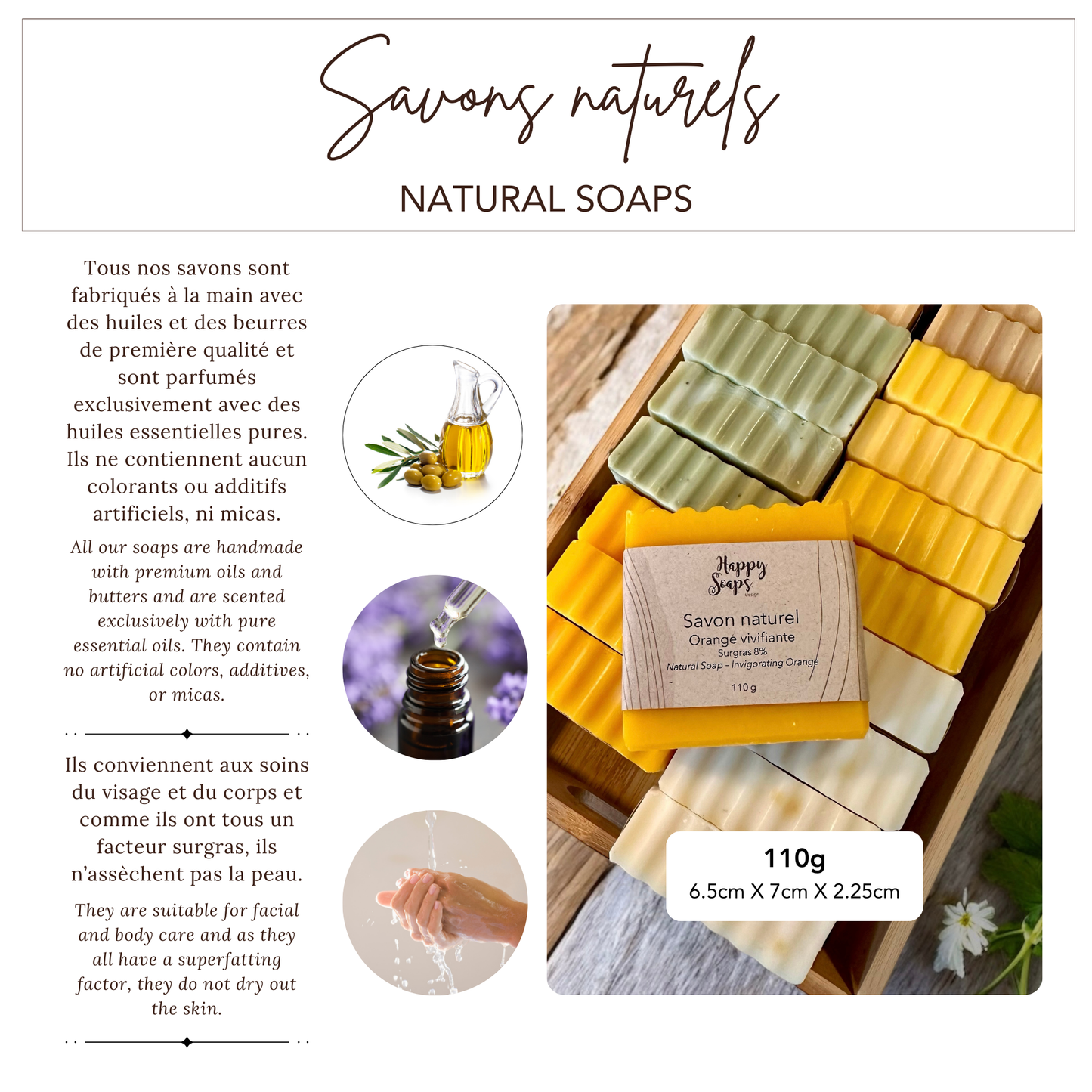 Petite boite cadeau - Produits naturels pour le bain