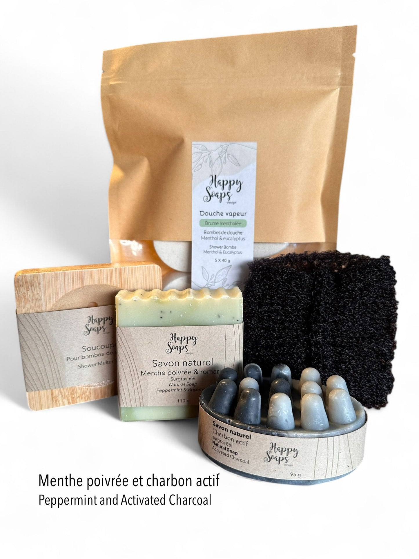Boite cadeau pour lui - Produits naturels pour la douche