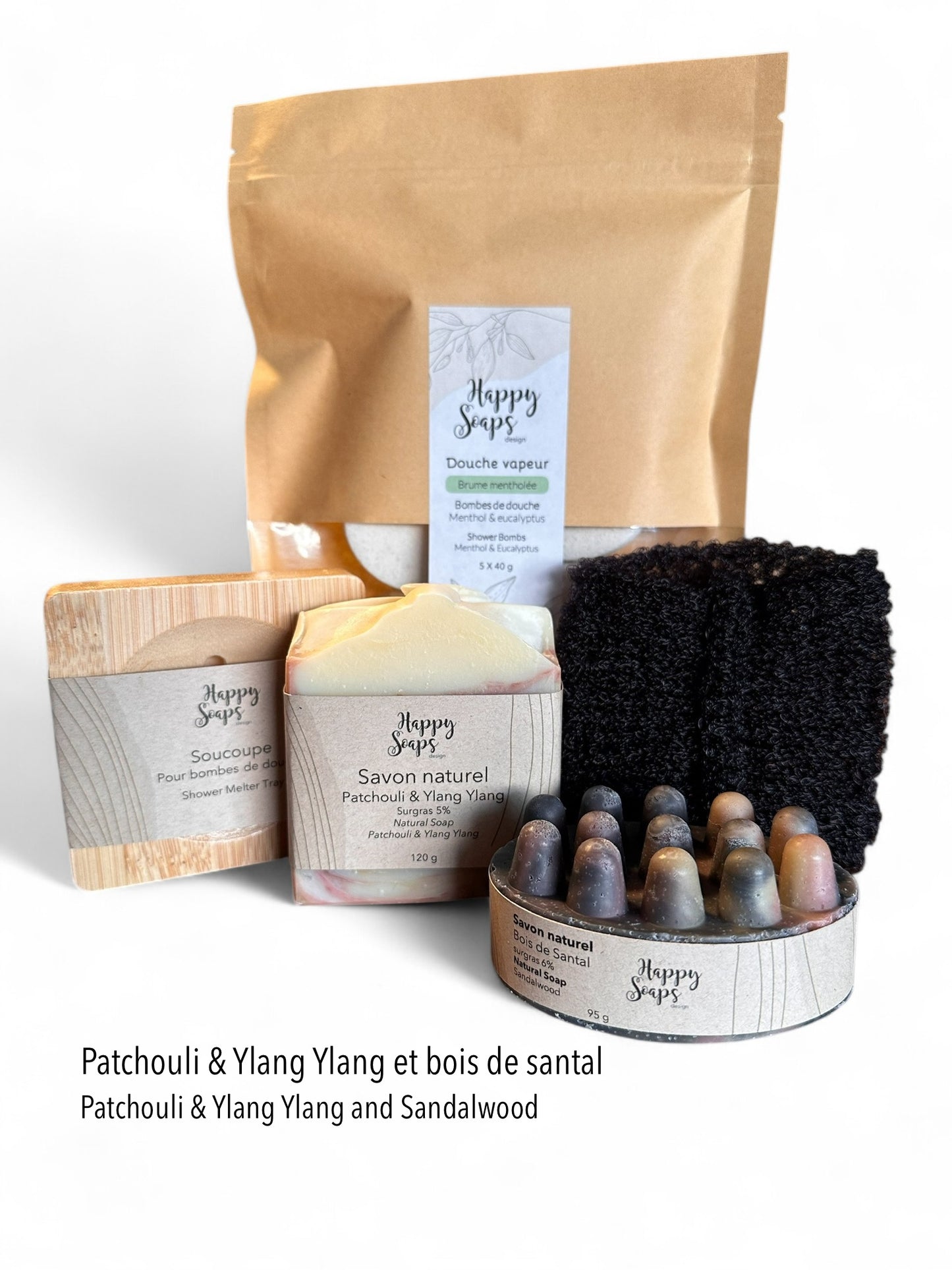 Boite cadeau pour lui - Produits naturels pour la douche